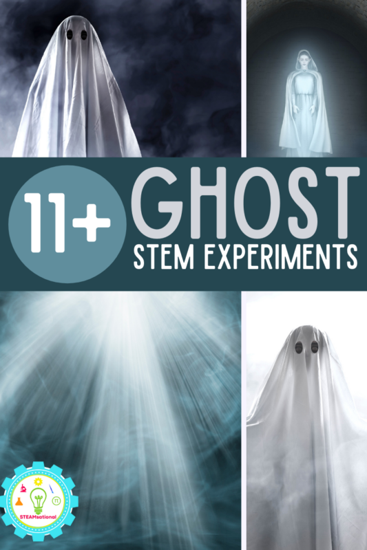 Over 11 kid-friendly ghost experiments to do at home! At home or in the classroom, learn about the science behind spook and demystify ghosts!