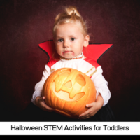 Over 20 exciting and hands-on Halloween STEM projects for toddlers, all with a fun STEM twist! Engaging and fun themes from bugs to ghosts!