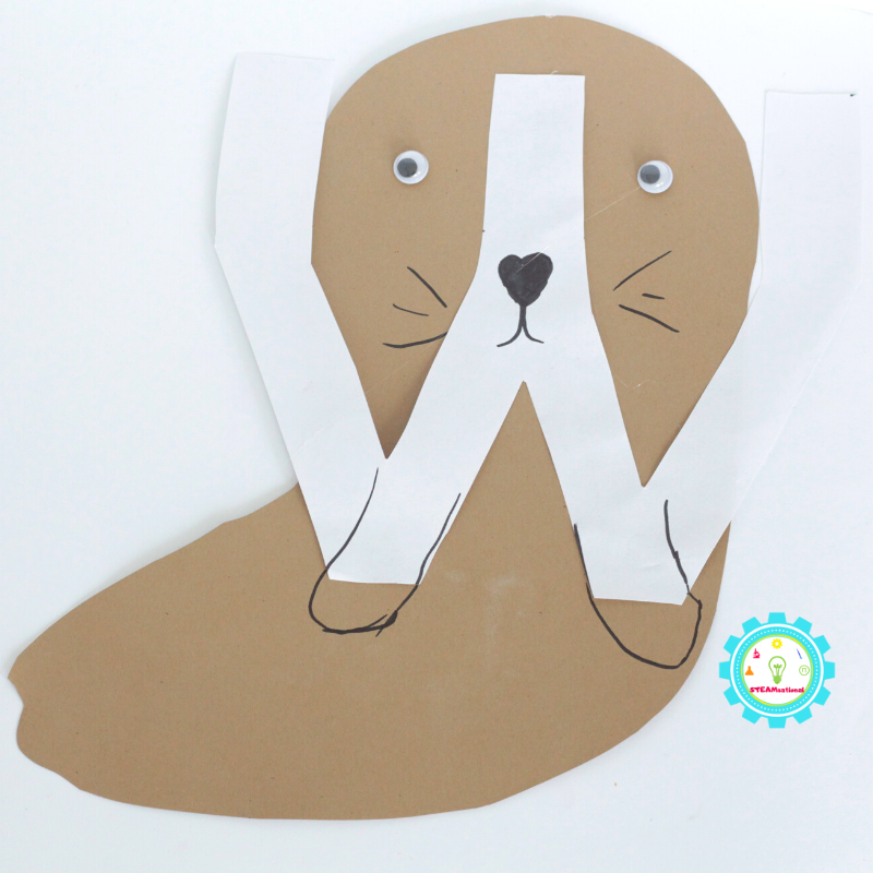w is for walrus animal craft