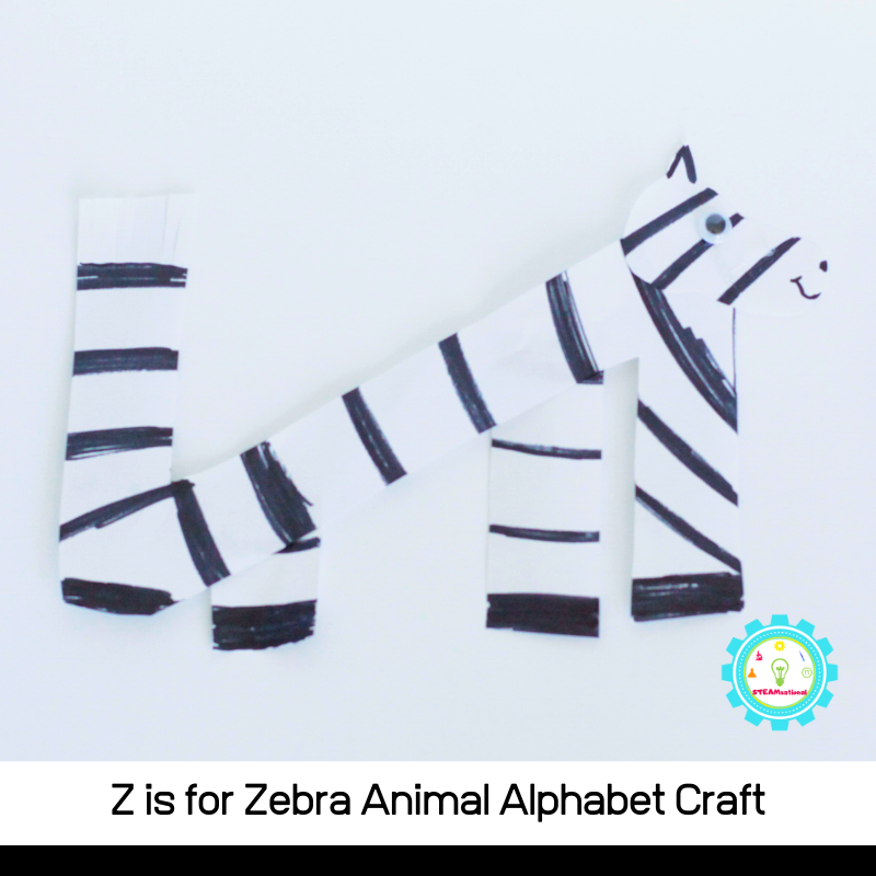 earn how to make a fun Z is for zebra alphabet craft with these simple instructions! All you need are a few craft supplies and a bit of imagination! 