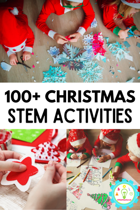 You know we love our STEM activities here, so of course, we have to do Christmas STEM activities! You'll find resources for over 100 fun Christmas STEM projects in the list below. 