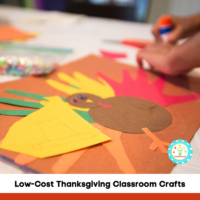 this list of classroom friendly Thanksgiving crafts and activities will keep your class entertained and learning without headache or overwhelm on your part.