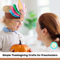 Check out these fun Thanksgiving crafts for preschoolers!