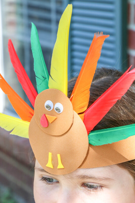 complete turkey craft headband