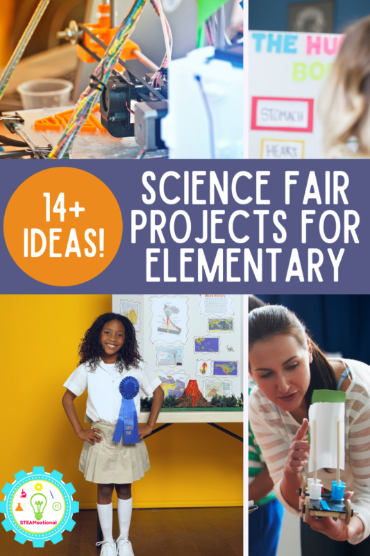You don't have to get complicated when entering the school science fair in elementary. These elementary school science fair projects are easy, low-cost, and most of all, fast, so young kids won't get bored or frustrated. 