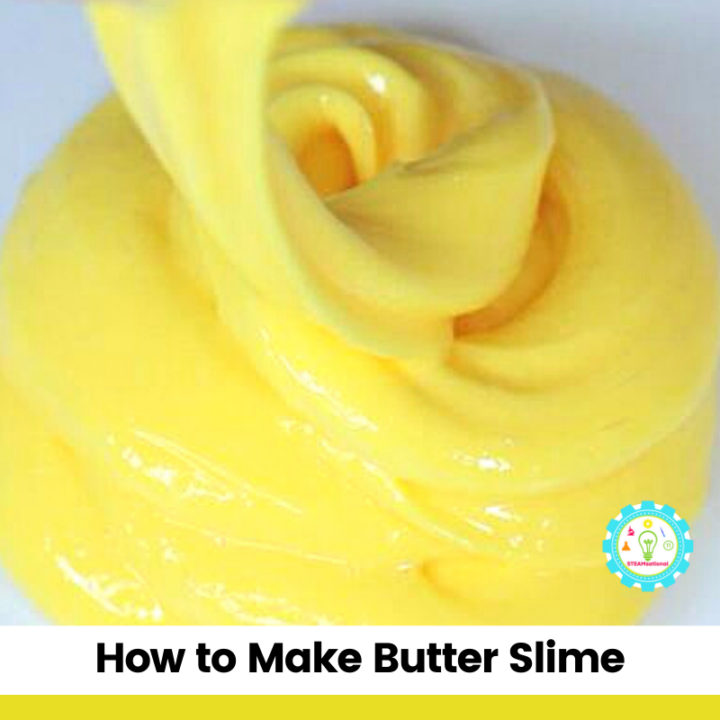 how to make butter slime recipe