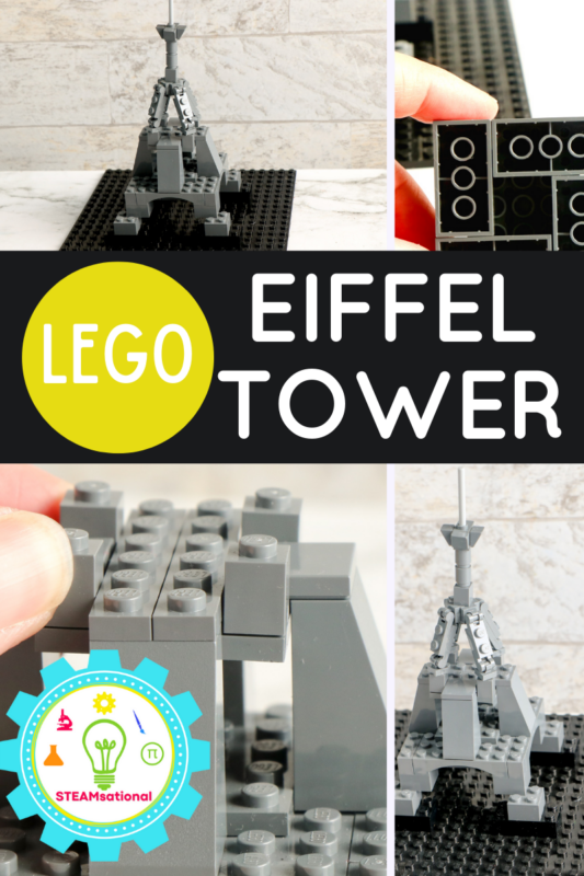 Learn how to make the Eiffel tower out of LEGO bricks. One of the earliest science towers!