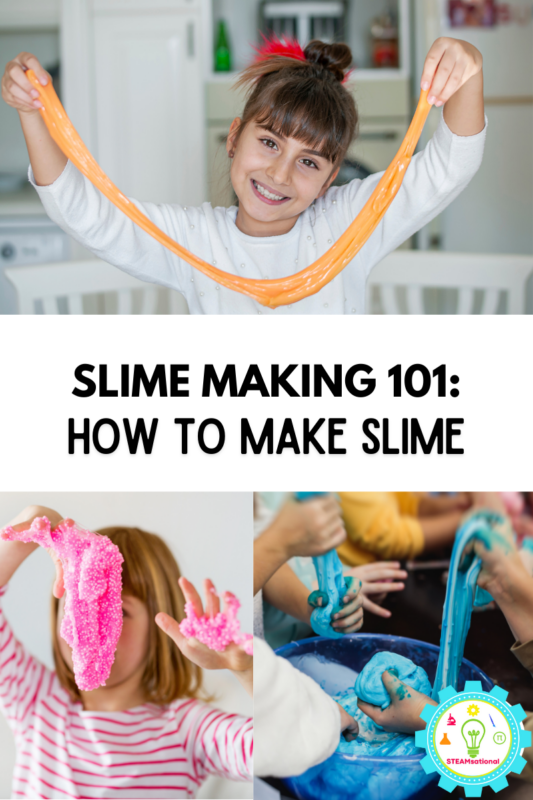 How to make slime the easy way! No more slime fails and wasted ingredients. 10+ easy slime recipes anyone can make using minimal ingredients. 