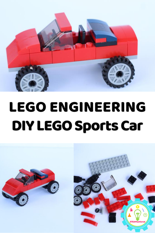 In 10 minutes, you'll learn how to build a LEGO Sports Car. Instructions for building a LEGO car step by step can a good introduction to elementary engineering challenges.