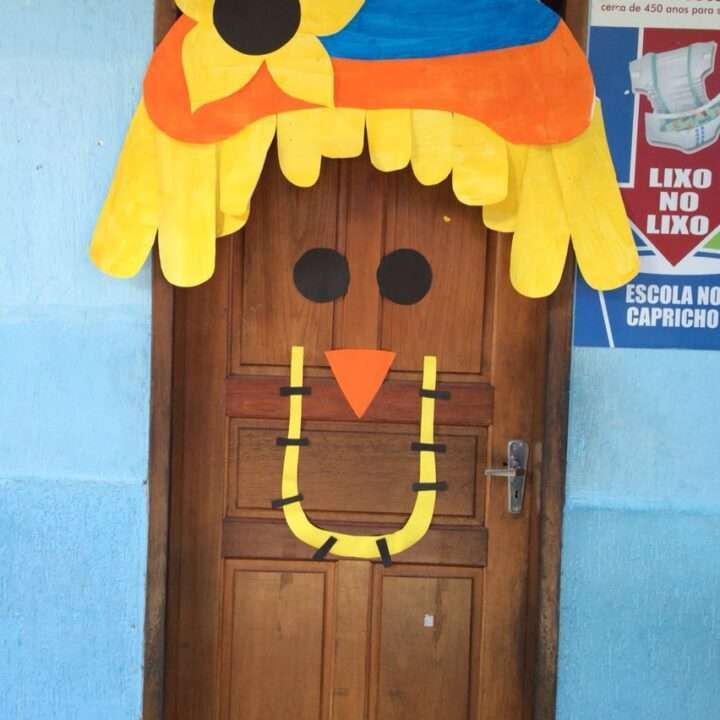 Image for 3D Scarecrow Classroom Door Design