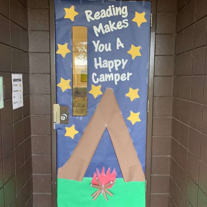Image for Happy Camper Classroom Door Design