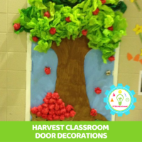 Check out this amazing list of adorable harvest-themed classroom door decorations!