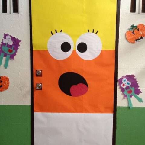Image for Candy Corn Classroom Door Design