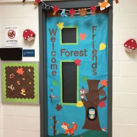 Image for Forest Friends Classroom Door Design