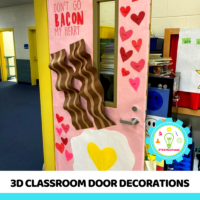 3D Classroom Door Decorations