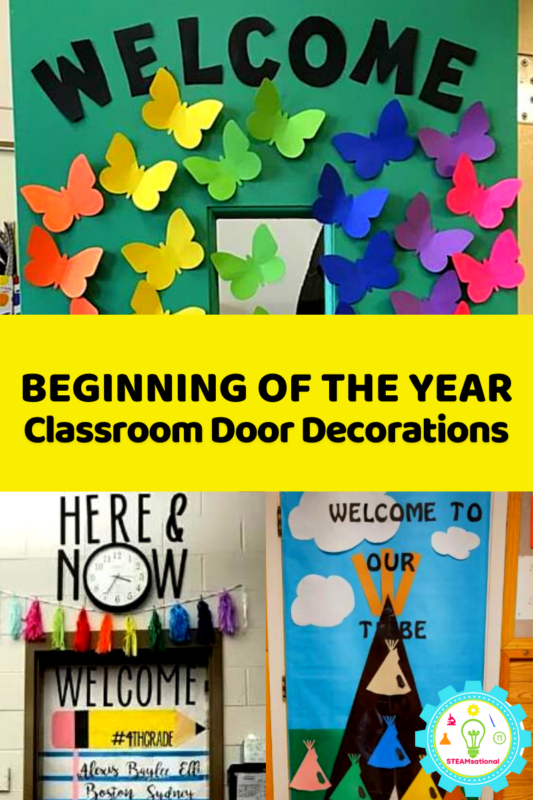 Welcome to the school year! Instilling a sense of pride in your classroom with these classroom door ideas for beginning of the year that can help your students embrace the fresh start. 
