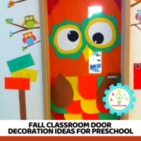 Make the preschool classroom a fun place for 3-4 year olds with these fun preschool classroom door ideas for fall!