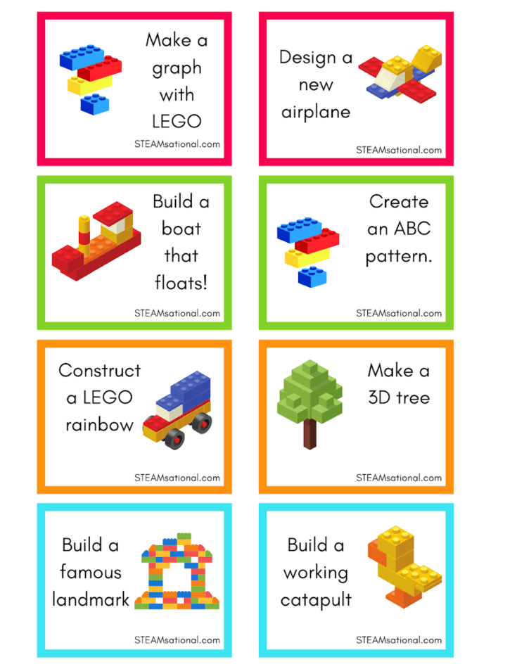 LEGO STEM Challenges for Middle School – STEAMsational