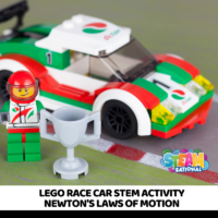 13+ easy LEGO race car designs! Who says physics can't be entertaining? While racing LEGO cars, kids can learn about physics and Newton's laws of motion.