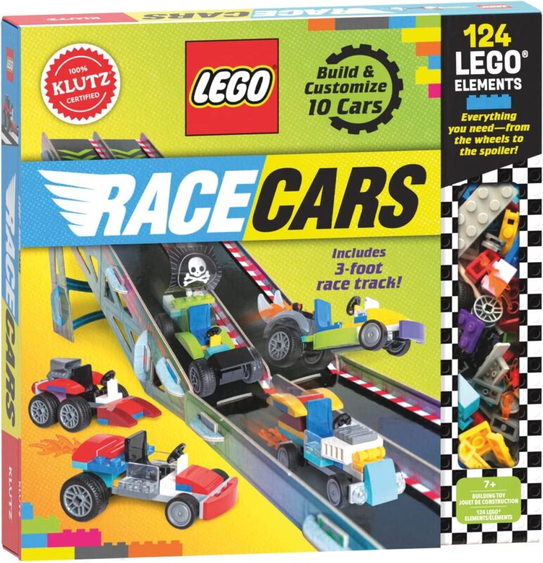 klutz lego race cars stem set