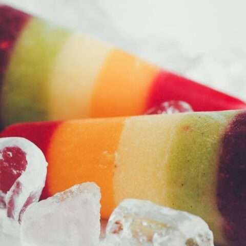 Image for Rainbow Real Fruit Ice Blocks