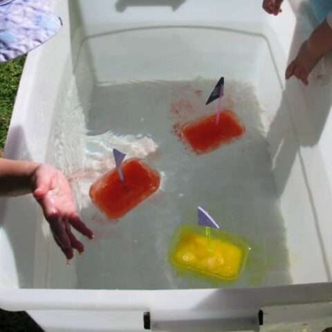 Image for Ice Boats Water Play