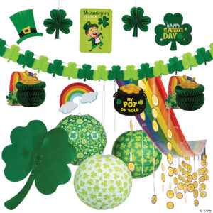 st patricks day decorating kit for classroom