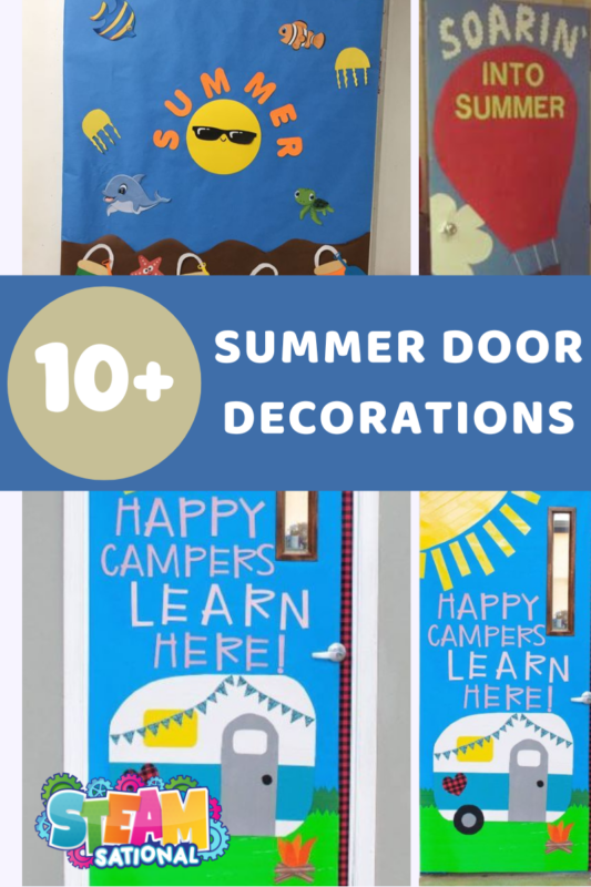 Add a vibrant and lively touch to your classroom this summer with these summer door decoration ideas! Transform your classroom door into a delightful summer haven, making the hot days a bit more enjoyable!
