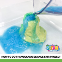 The play doh volcano is a classic science fair project for a reason, but with our added tips and tricks, your volcano science fair project will be the best one ever.