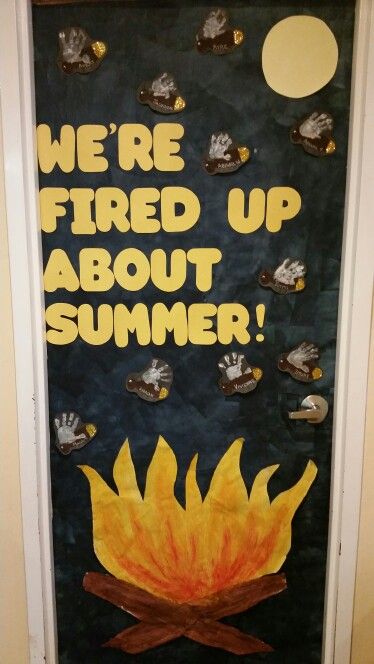 campfire summer classroom door 1