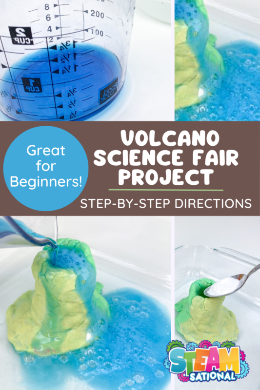 Learn about the science behind volcanic eruptions and lava flows, and use playdough to build a volcano for your science fair project. Get tips and tricks to help you create the best playdough volcano science fair project display board ever!