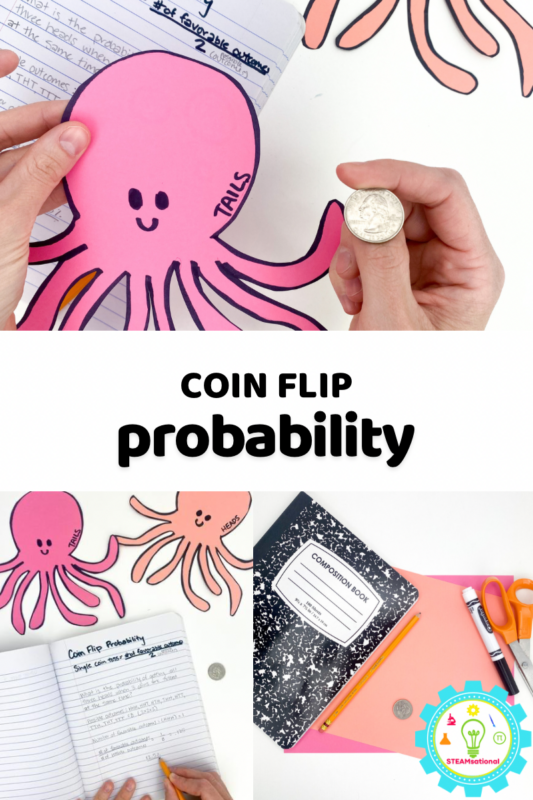 With our super fun octopus math activity, students will dive deep into the world of probability! Not only that, but we'll also explore how these awesome eight-armed creatures use their wits and problem-solving skills to calculate their way through their underwater lives! 