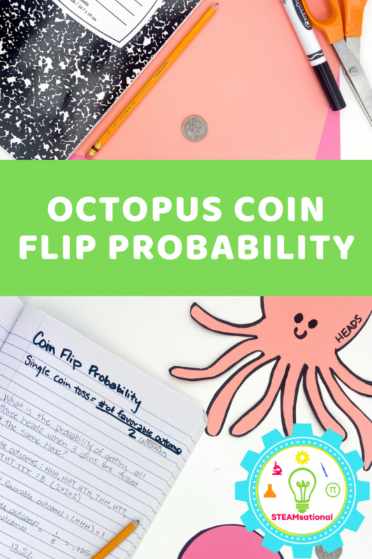Dive into the deep sea with octopus math activity Probability, an engaging activity for kids.