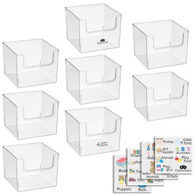 organization bins for the classroom
