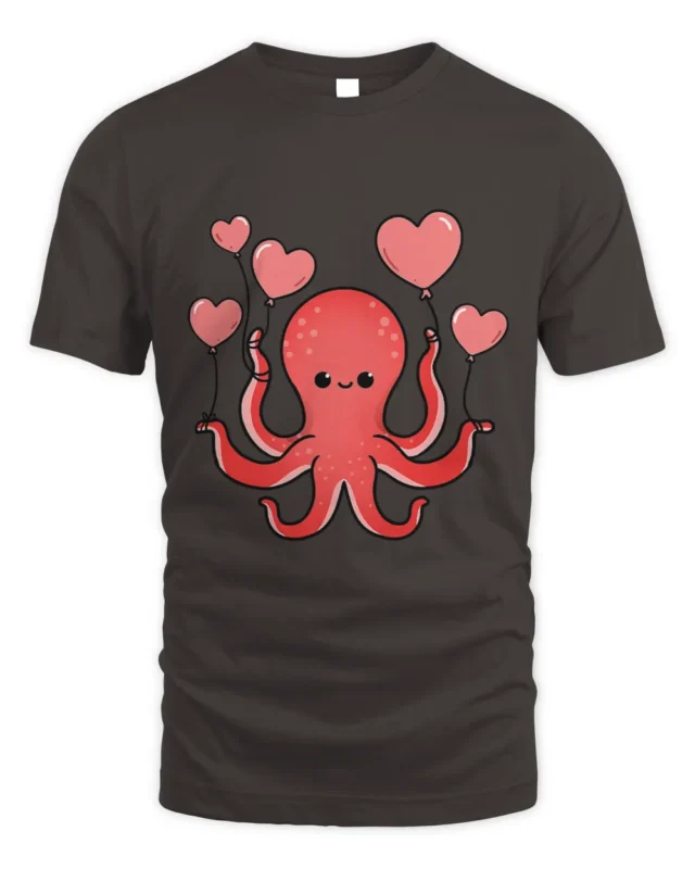 valentine octopus shirt