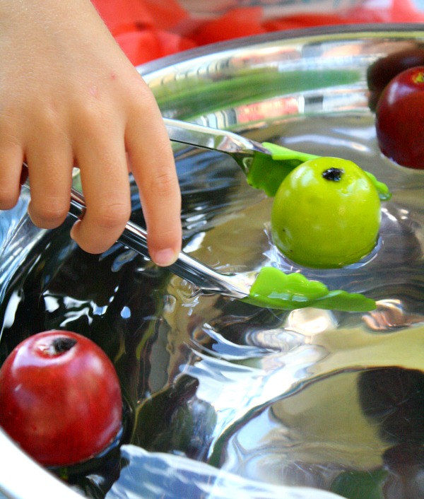 Fall Activity for PreschoolersBobbing for Apples