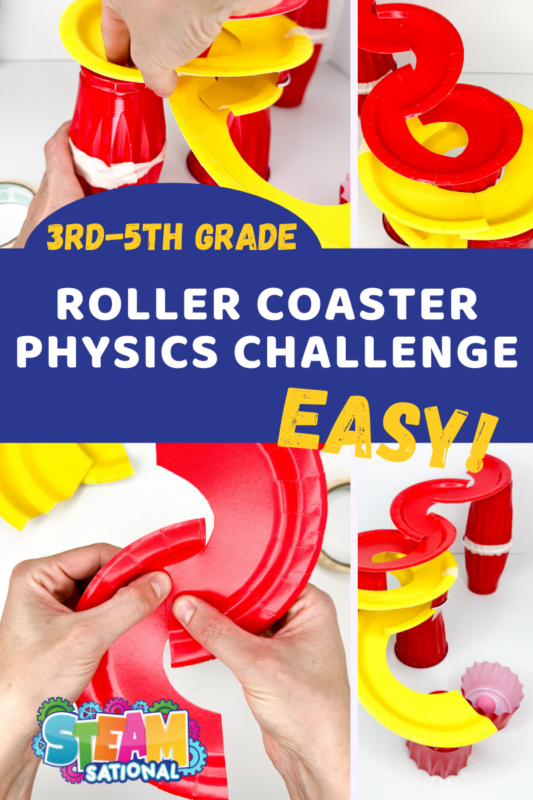 Roll up your sleeves for some STEM excitement with paper plate roller coasters! Elementary students, especially the older ones, will relish the opportunity to design their unique roller coaster. Along the way, they'll grasp key concepts in forces, motion, physics, and energy