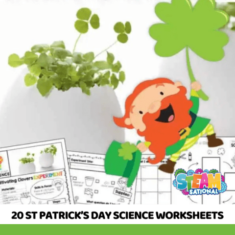 20 Easy Lucky St. Patrick’s Day Science Worksheets