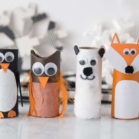 Image for Winter Toilet Paper Roll Animals