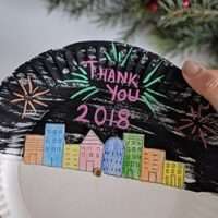 Image for New Year's Eve Paper Plate Craft