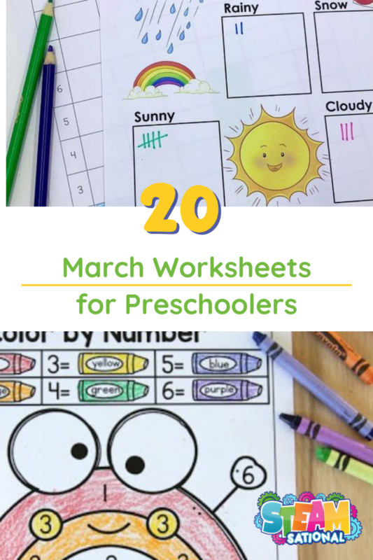 With our Springtime March Worksheets for Preschoolers, get ready for an exciting journey that will captivate their developing minds. Designed for children aged three to five, these activities combine learning and exploration in a seamless way, encouraging a love of learning in the early elementary years.