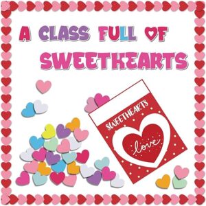 a class full of sweethearts valentines day decorating kit