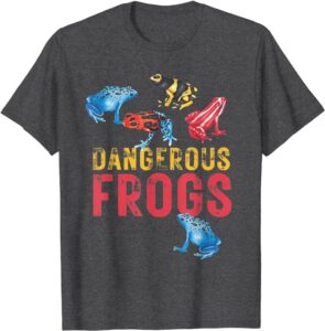 dangerous poison frog shirt