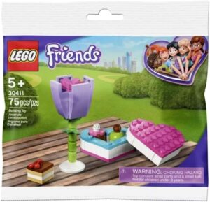 lego friends flower and chocolate box