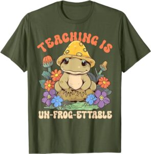 teaching is frog shirt