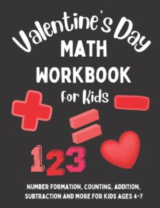 valentines day math workbook