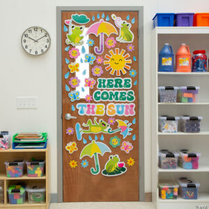 4 season classroom door decorating kit