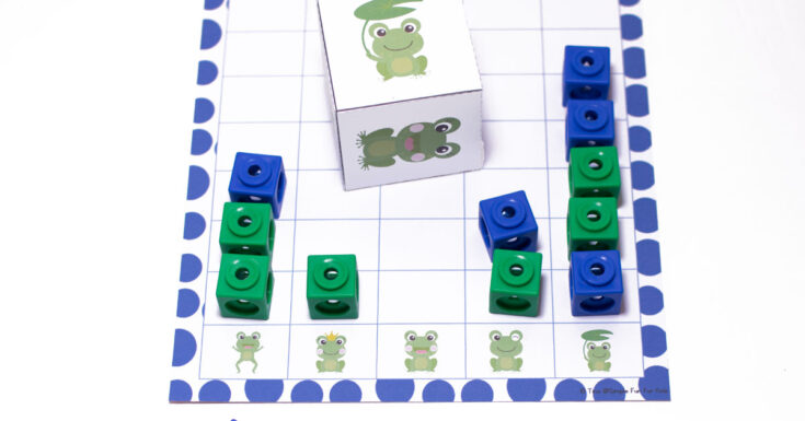 frog race graphing game printable title fb